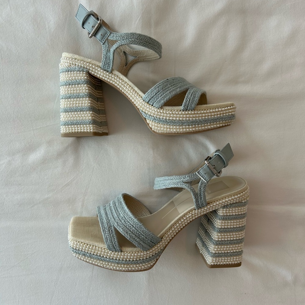 Dolce Vita Women's Anira Heeled Sandal - Blue